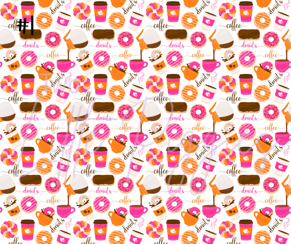 Printed Vinyl - Dunkin Donuts