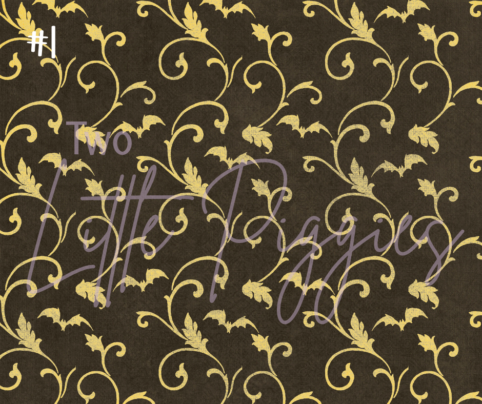 Printed Vinyl - Halloween Browns Collection