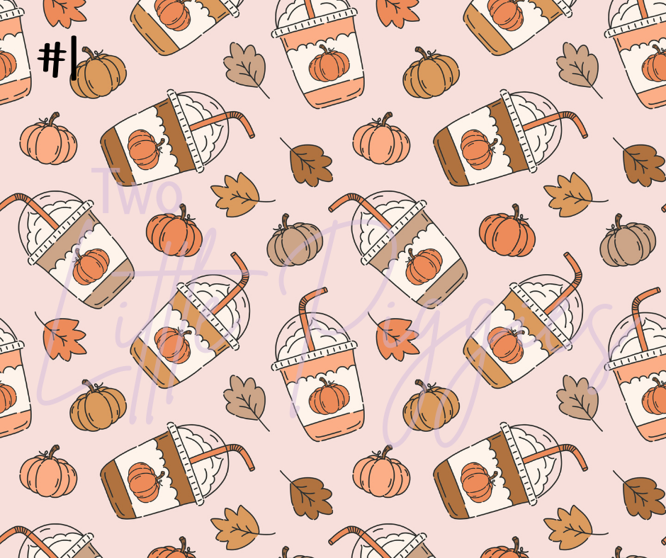 Printed Vinyl - Pumpkin Spice
