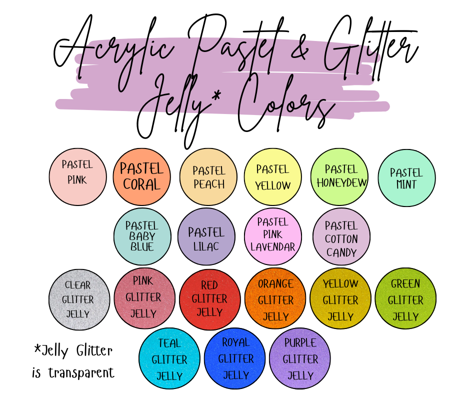 Custom Acrylic Soror Name Badge