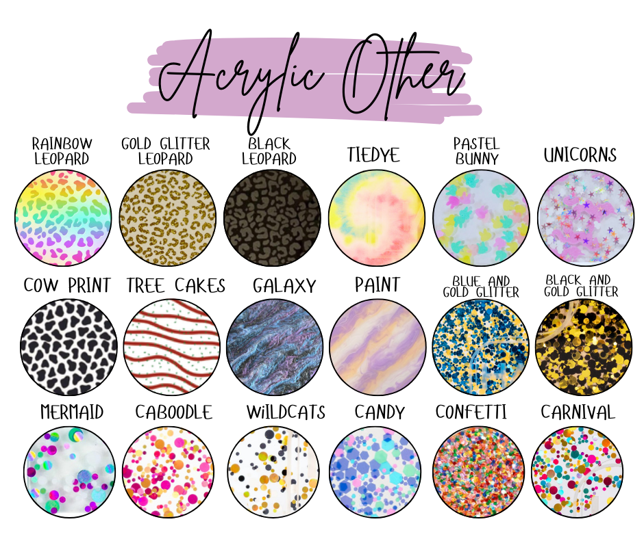 Custom Acrylic Claw Clips