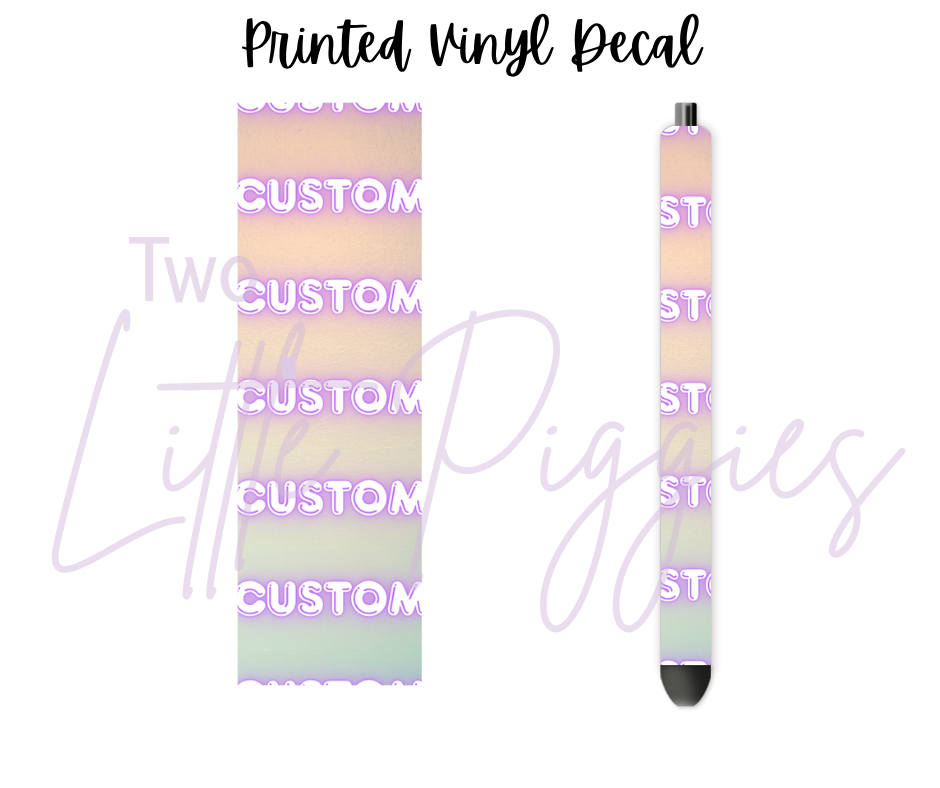 Custom Printed Vinyl