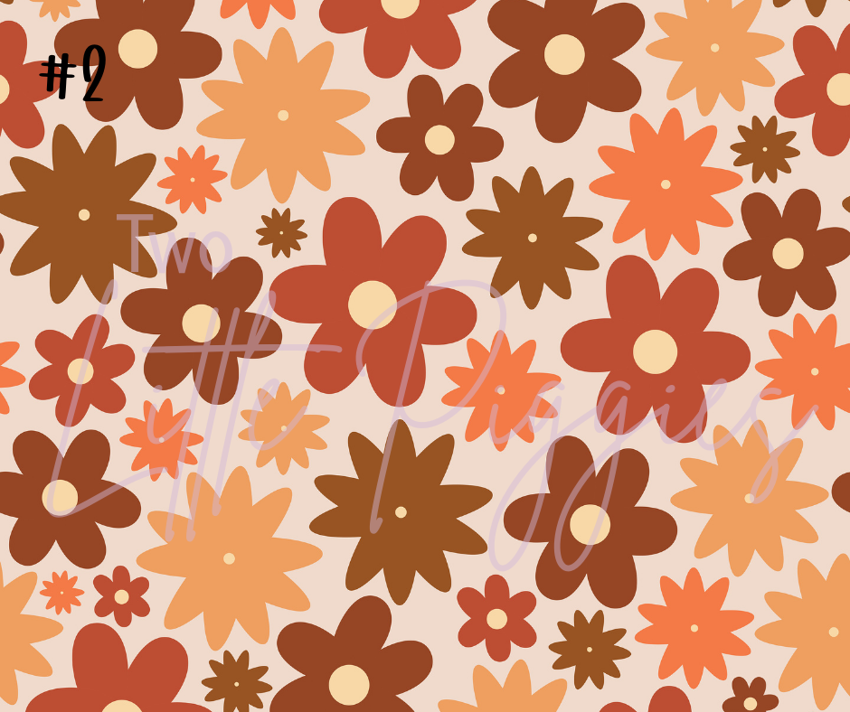 Printed Vinyl - Fall Pumpkin Spice