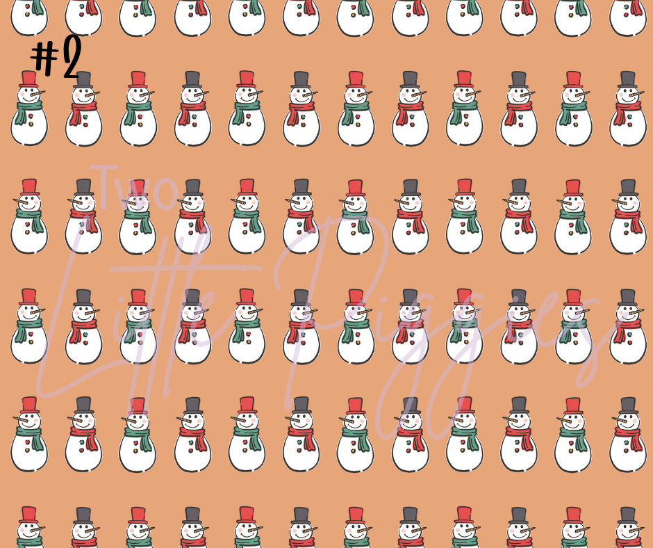 Printed Vinyl - Christmas Cheer