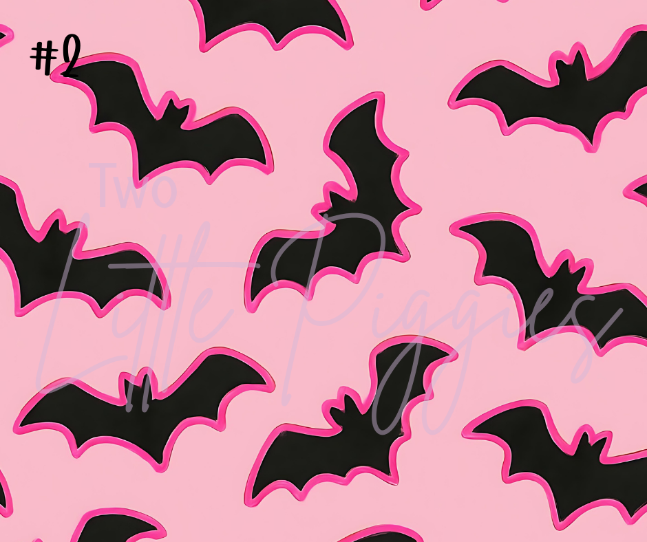 Printed Vinyl - Halloween - Neon Halloween