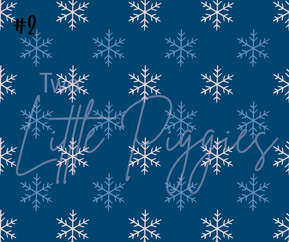 Printed Vinyl - Winter Blush