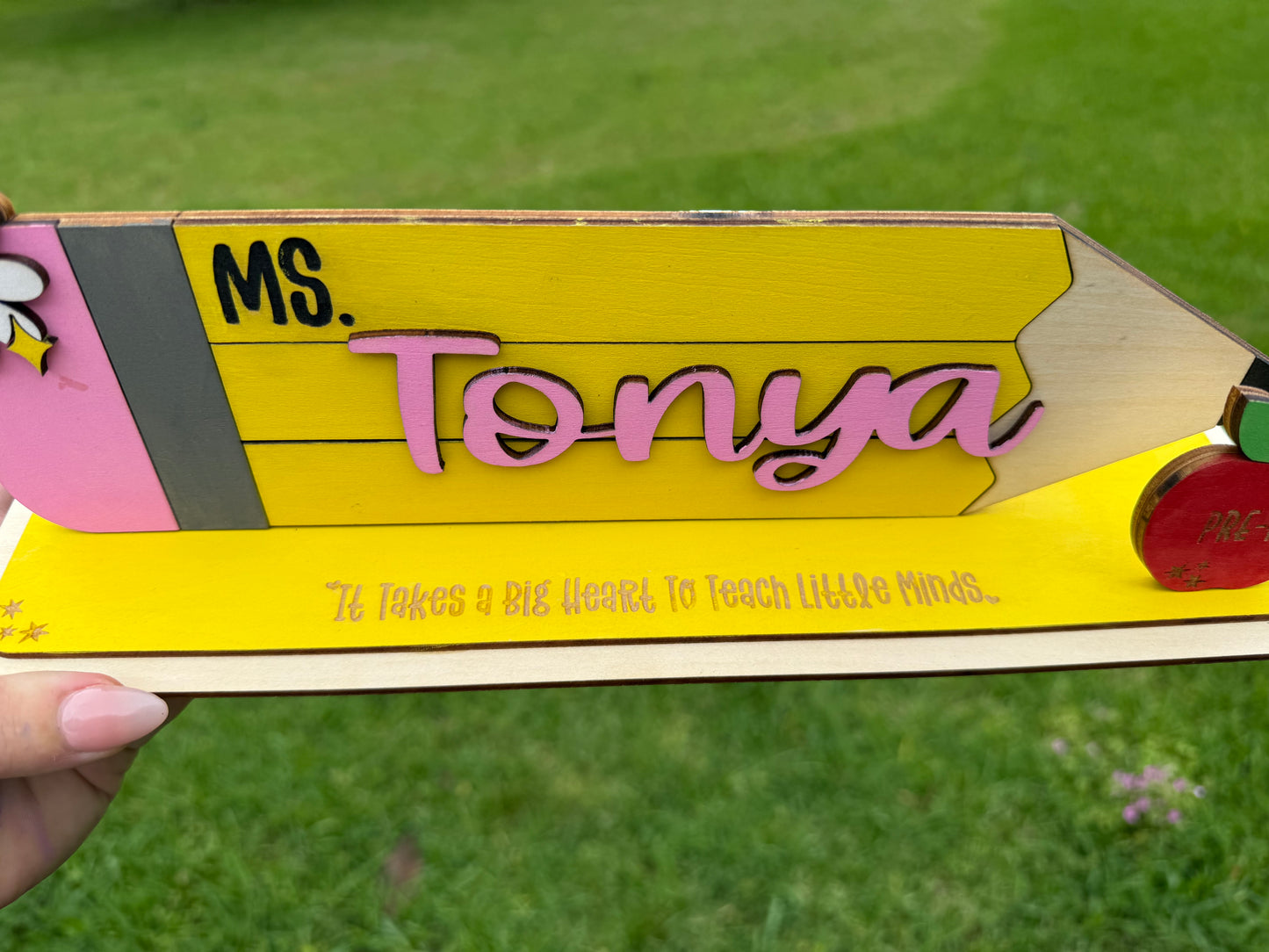 Teacher Desk Name Plate