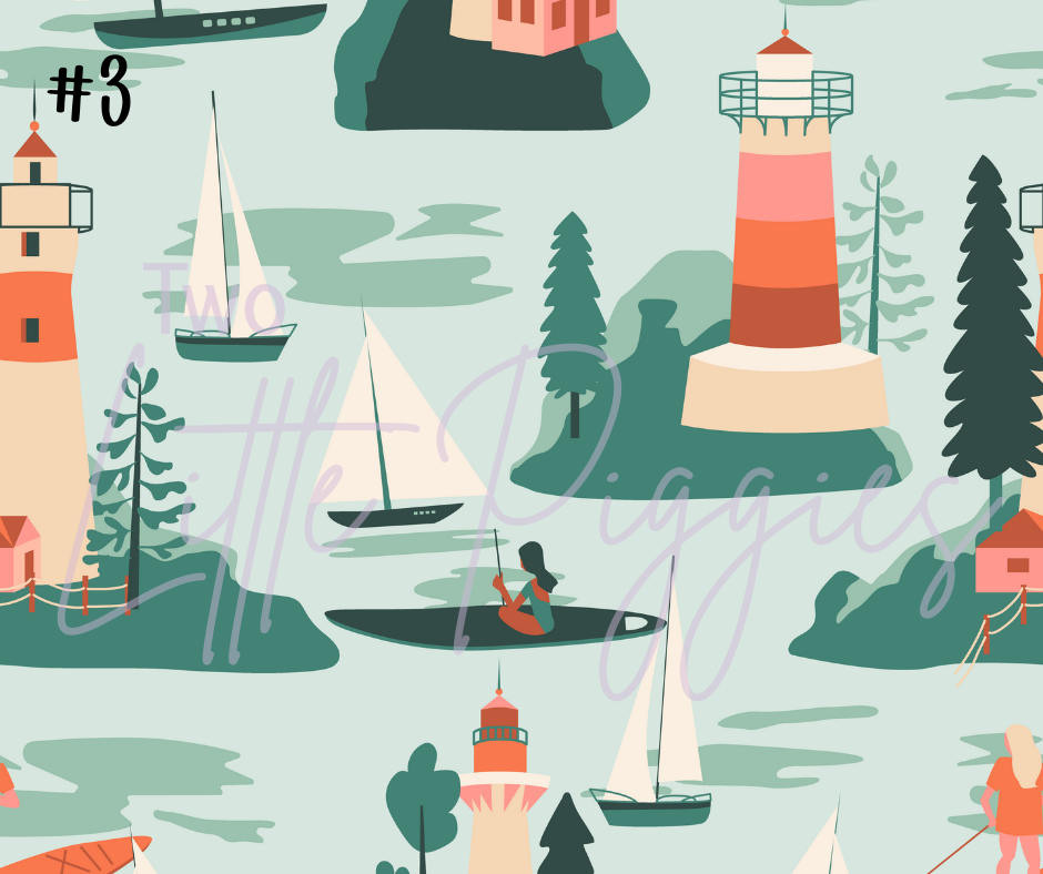 Printed Vinyl - Lake Life