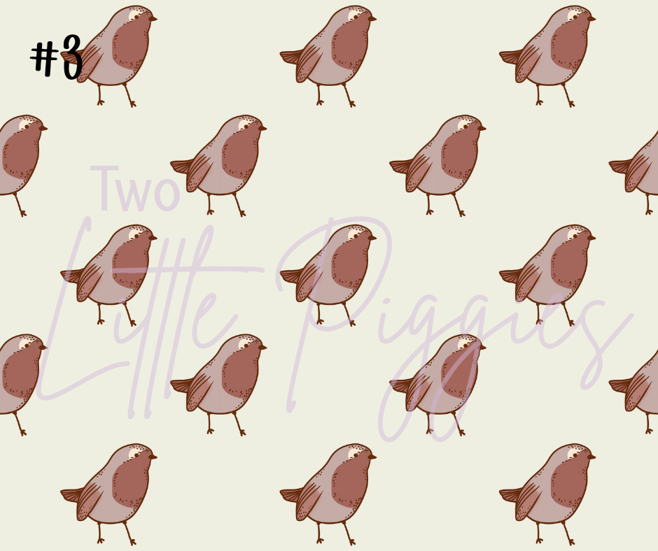 Printed Vinyl - Winter Animals