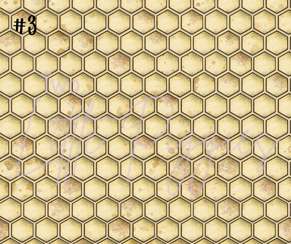 Printed Vinyl - Bumbling Bees