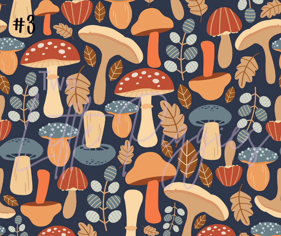 Printed Vinyl - Fall Pumpkin Spice