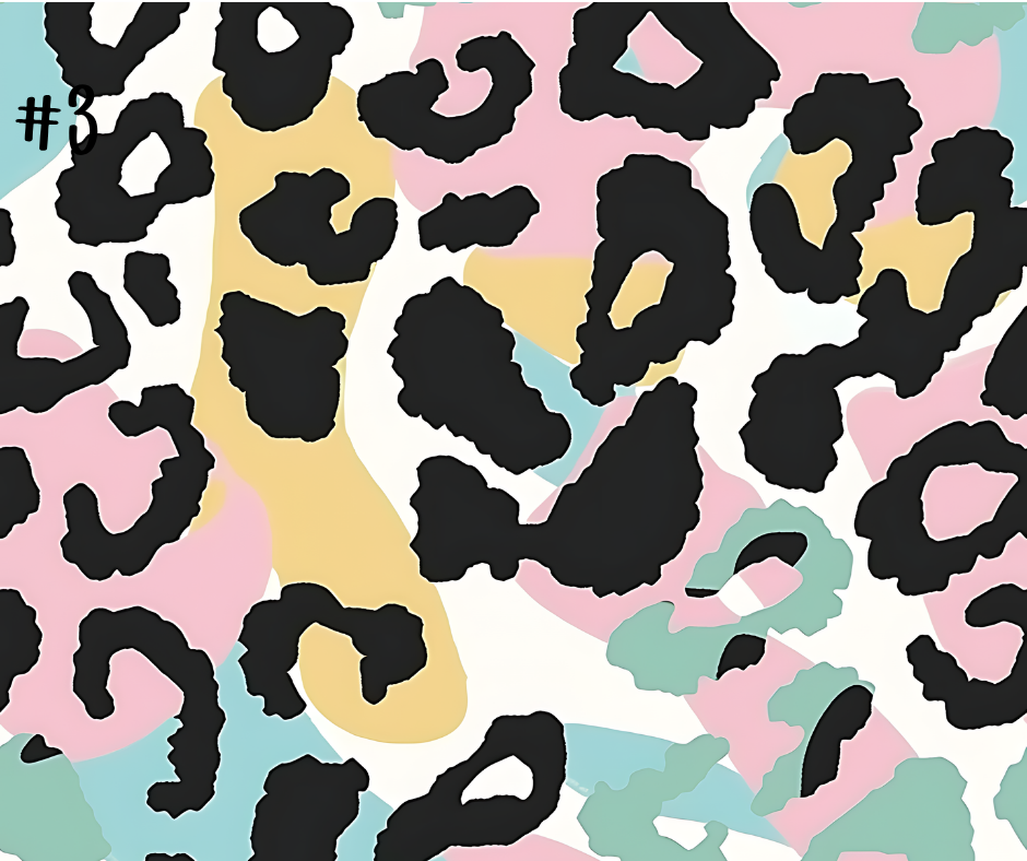 Printed Vinyl - Groovy Animal Print Collection