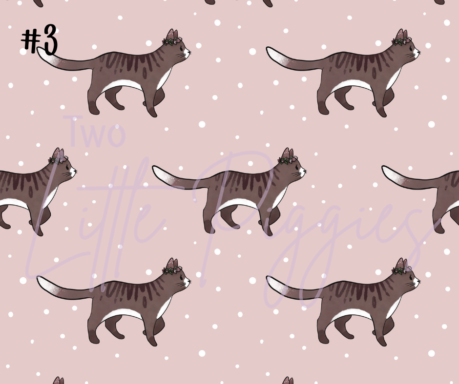 Printed Vinyl - Cute Cats