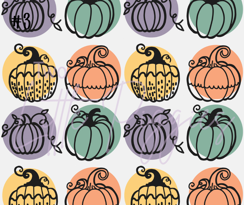 Printed Vinyl - Halloween - Modern