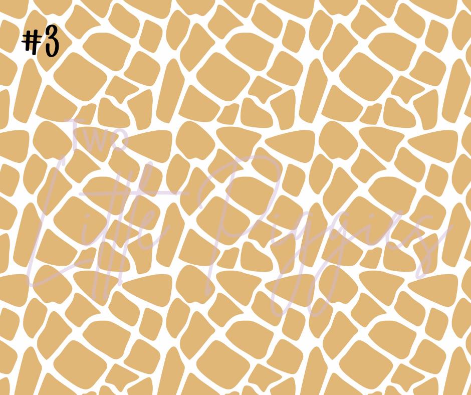Printed Vinyl - Animal Safari