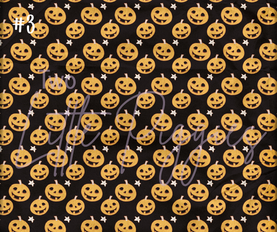 Printed Vinyl - Halloween Browns Collection