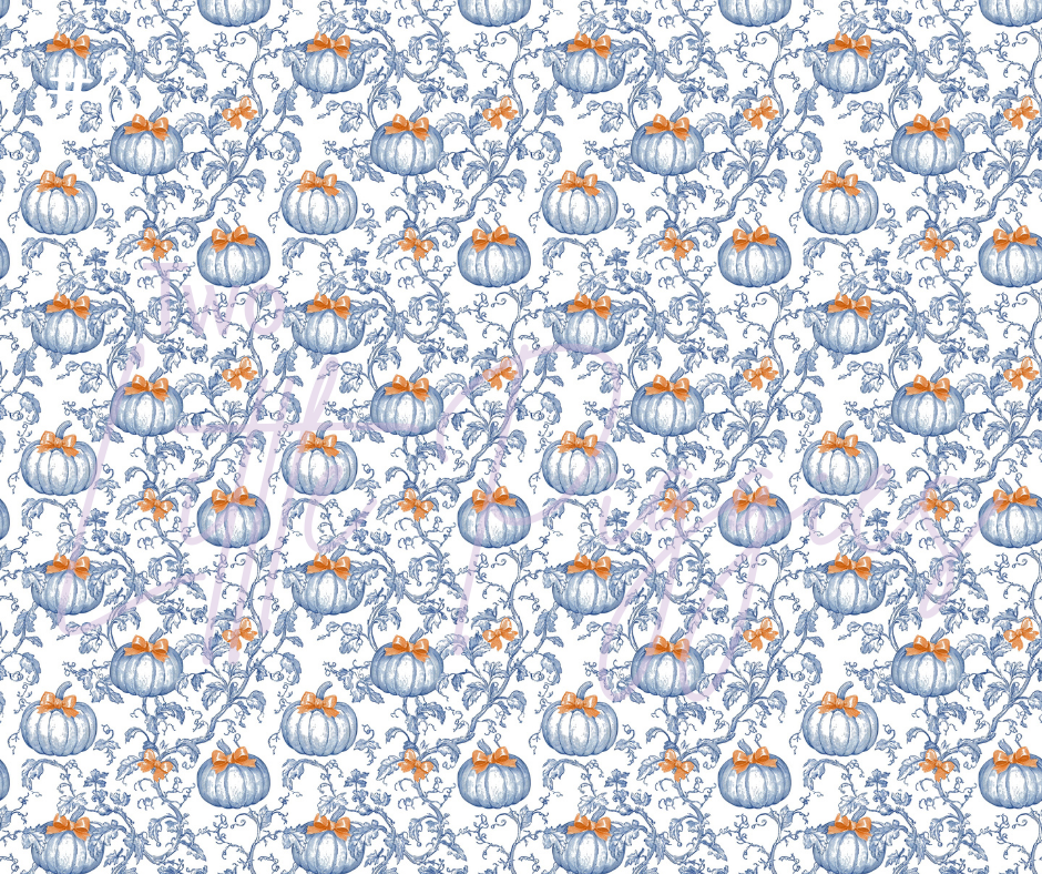 Printed Vinyl - Halloween - Preppy Halloween