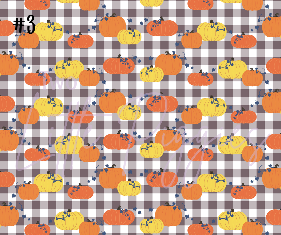 Printed Vinyl - Hello Fall