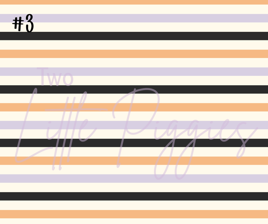 Printed Vinyl - Halloween Spooky Goose - Purple and Orange