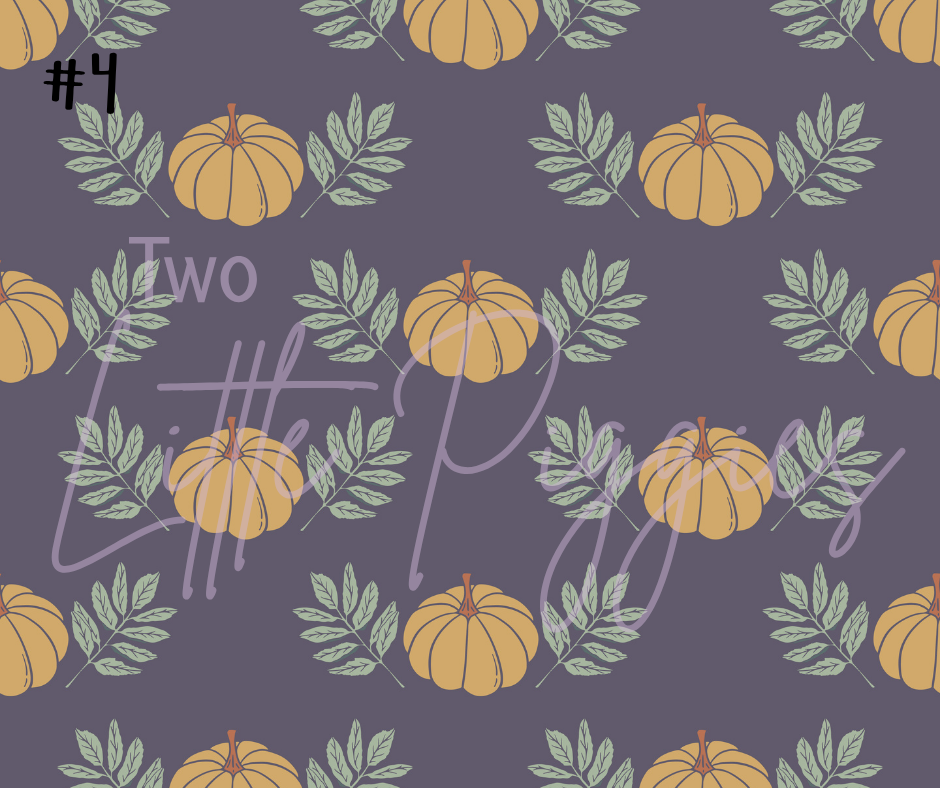 Printed Vinyl - Cozy Fall