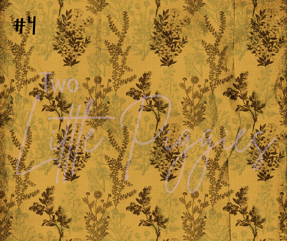 Printed Vinyl - Halloween Browns Collection