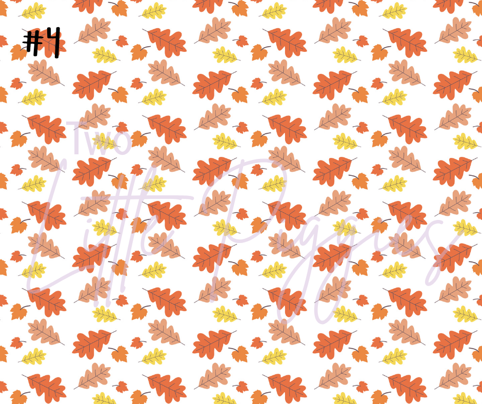 Printed Vinyl - Hello Fall