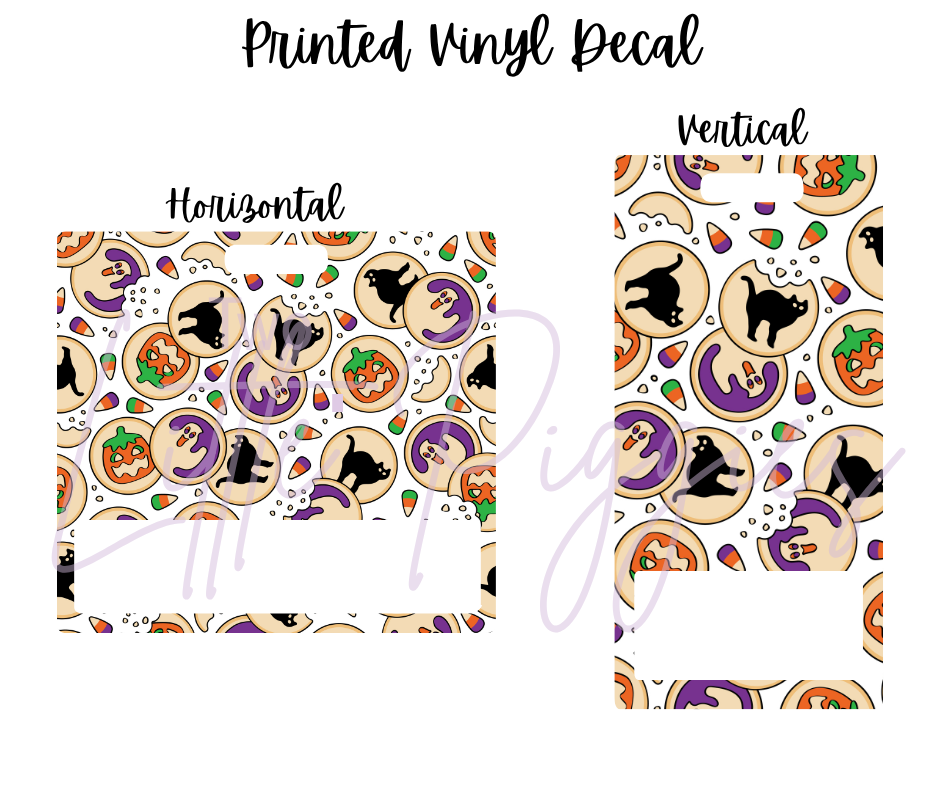 Printed Vinyl - Halloween Sugar Cookie Collection