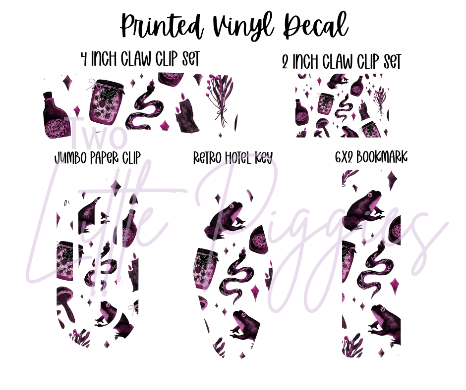 Printed Vinyl - Halloween - Witches Brew