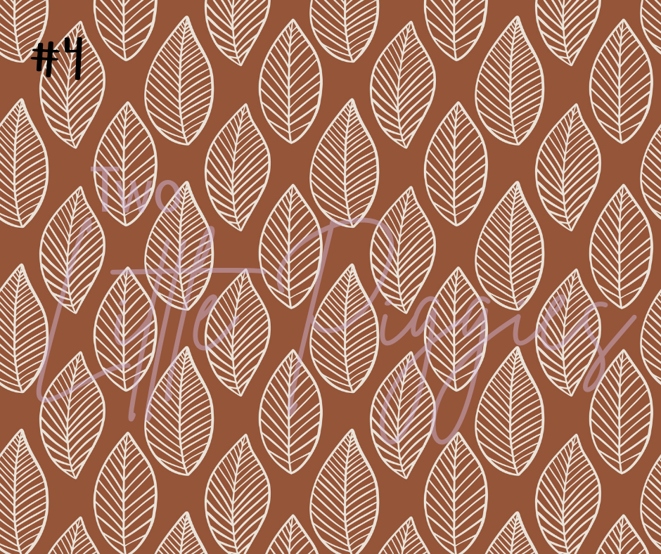 Printed Vinyl - Rustic Fern