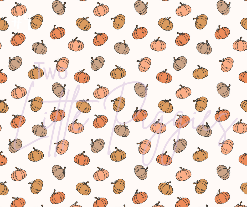 Printed Vinyl - Pumpkin Spice