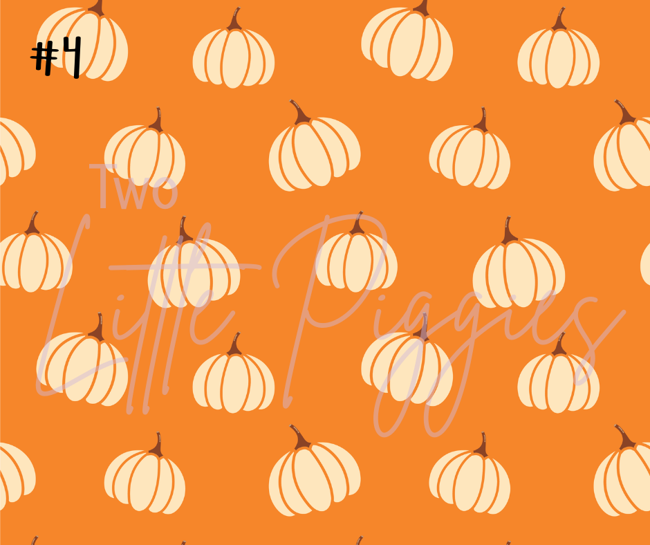 Printed Vinyl - Happy Fall