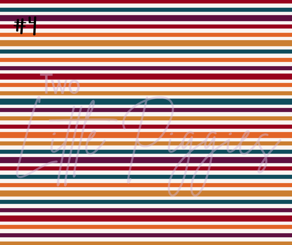 Printed Vinyl - Autumn Colors