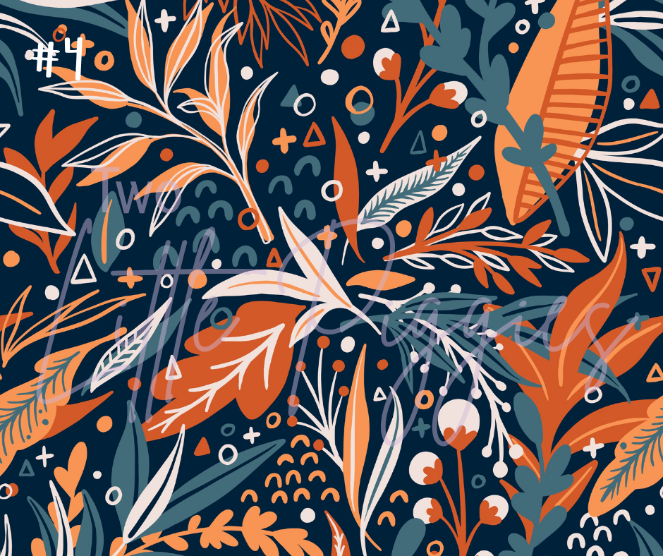 Printed Vinyl - Midnight Garden