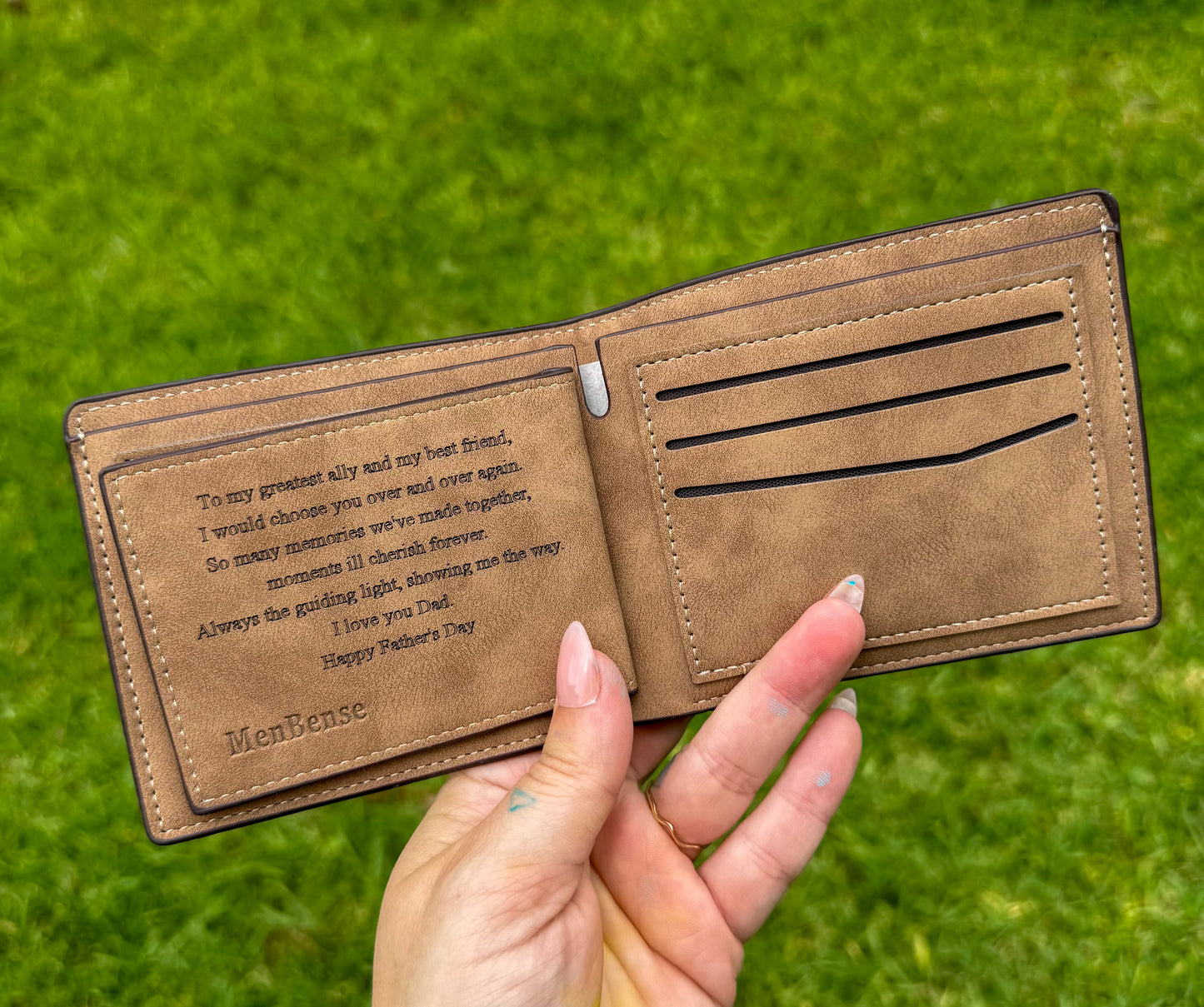 Custom Leather Wallet