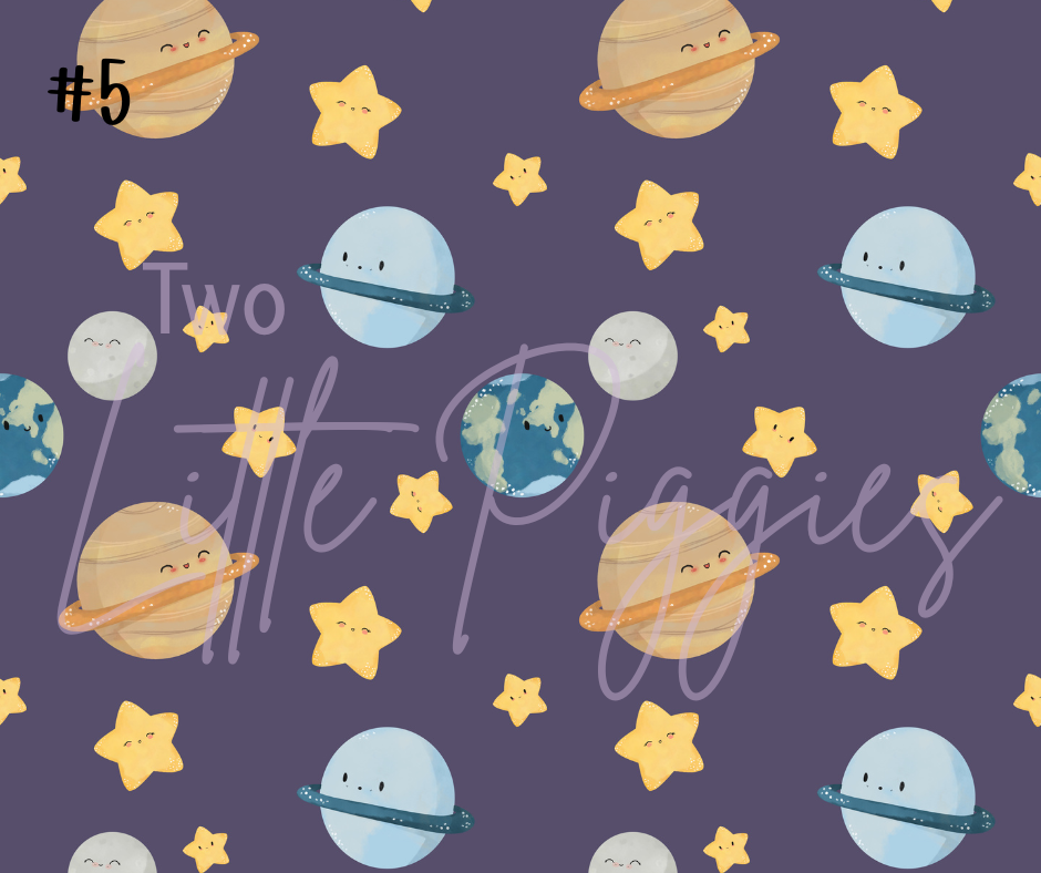 Printed Vinyl - Outerspace