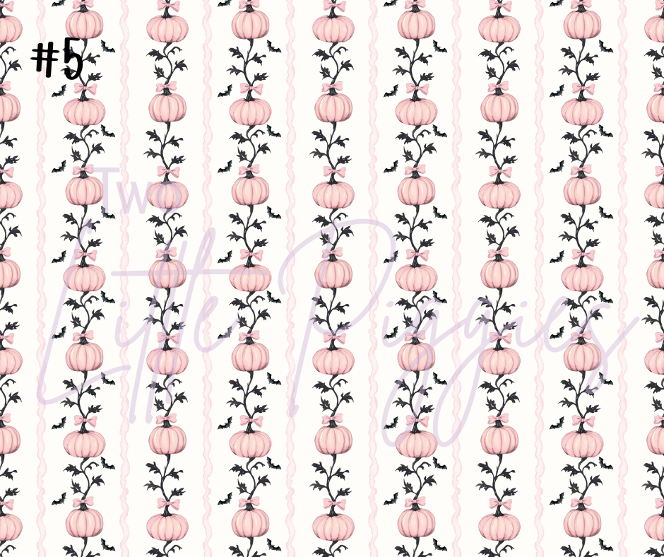 Printed Vinyl - Halloween - Pink Paranormal