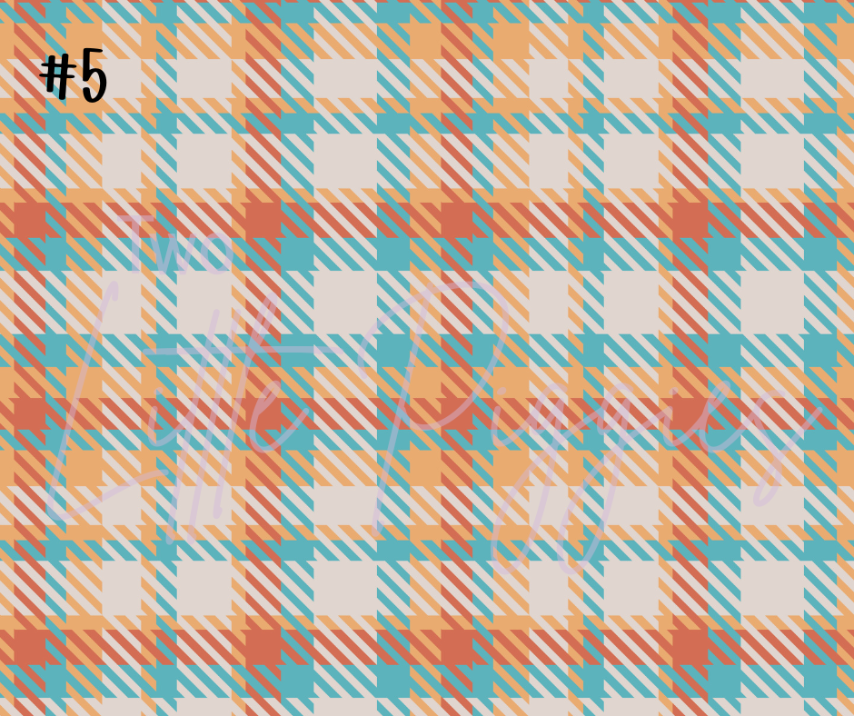 Printed Vinyl - Teal Pumpkin