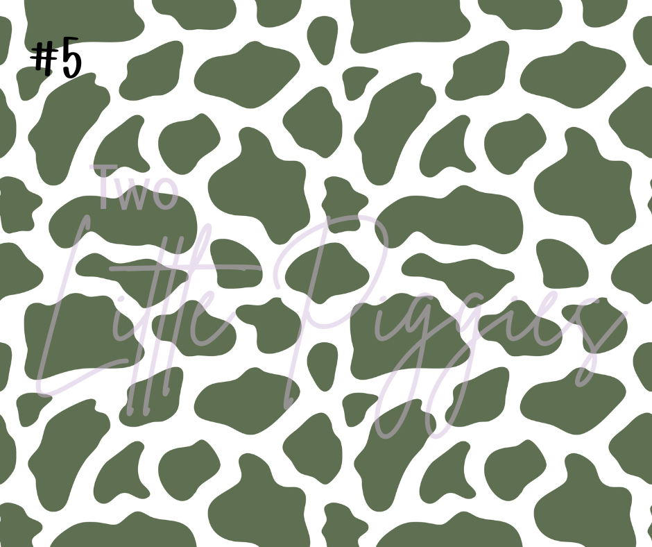 Printed Vinyl - Boho Cow