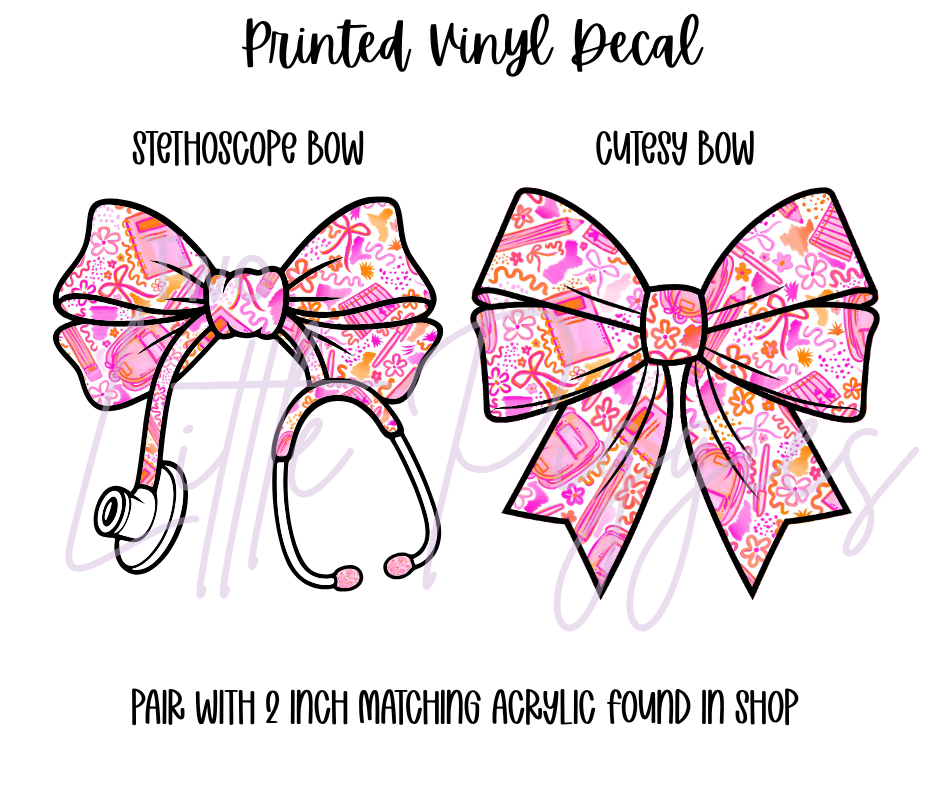 Printed Vinyl - School Prep