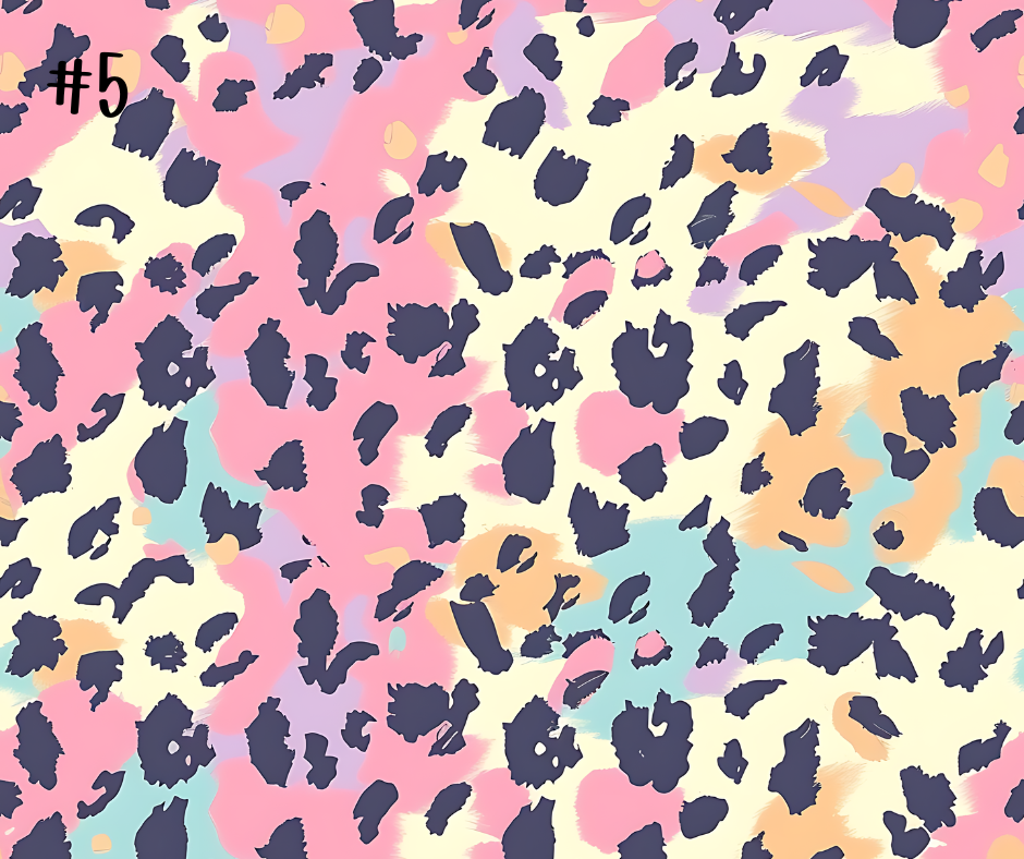 Printed Vinyl - Groovy Animal Print Collection