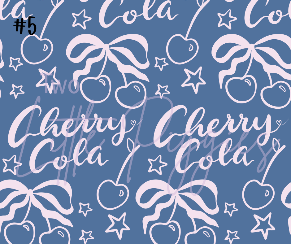 Printed Vinyl - Cherry Cola 2