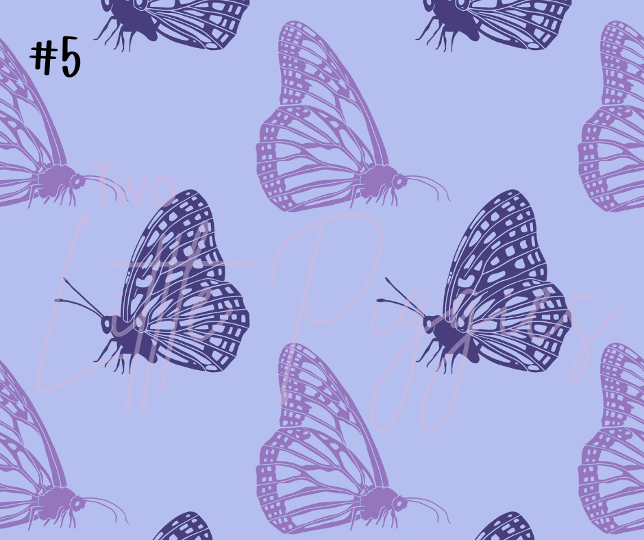 Printed Vinyl - Wisteria