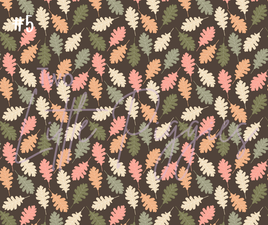 Printed Vinyl - Fall Pumpkins