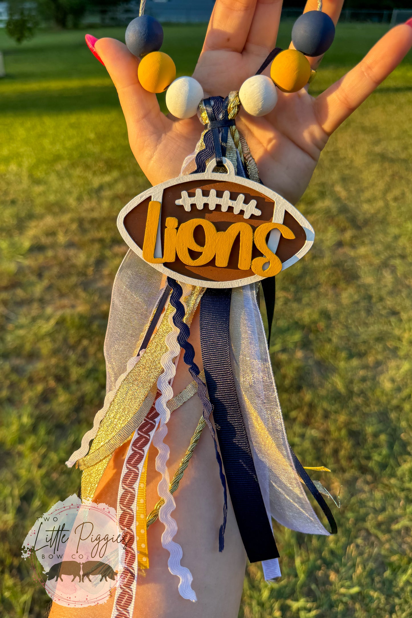 Bag Tag with Ribbon