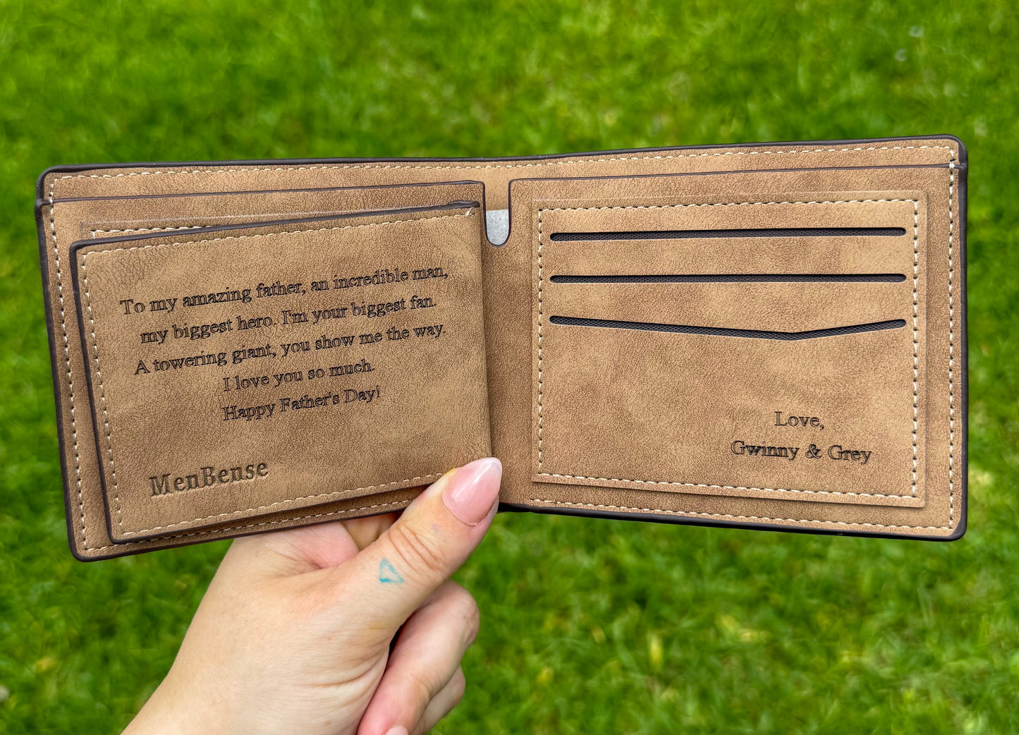 Custom Leather Wallet