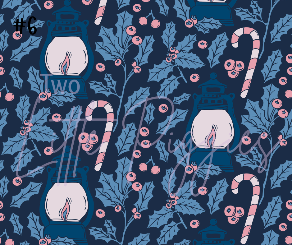 Printed Vinyl - Winter Blush