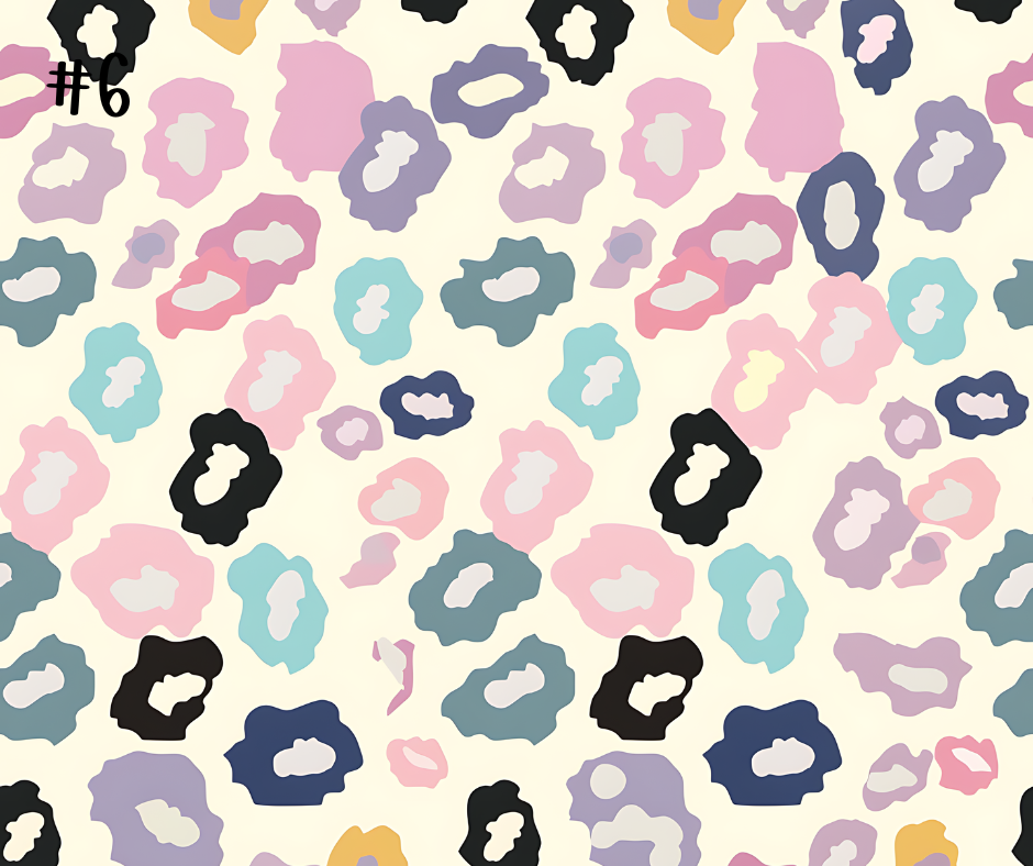 Printed Vinyl - Groovy Animal Print Collection