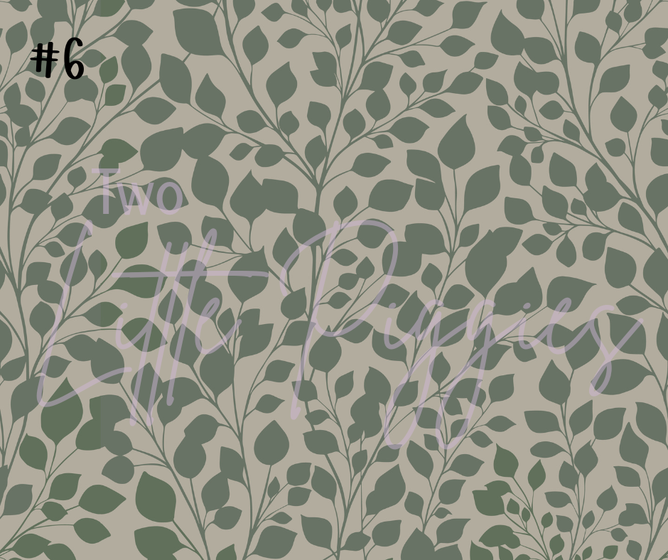 Printed Vinyl - Rustic Fern