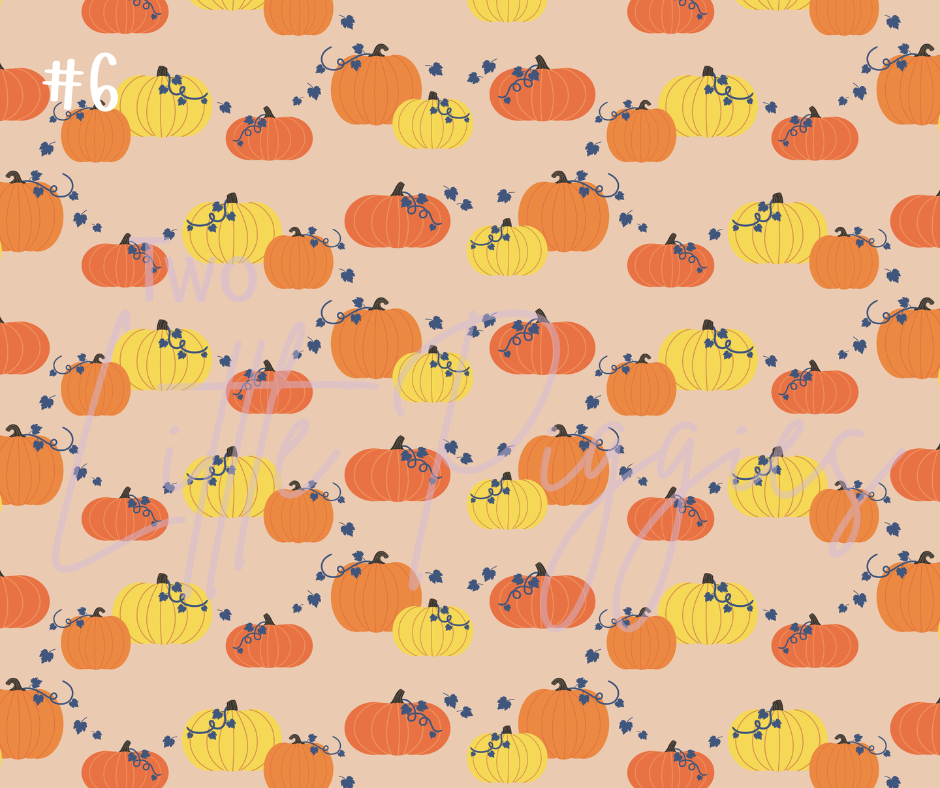 Printed Vinyl - Hello Fall
