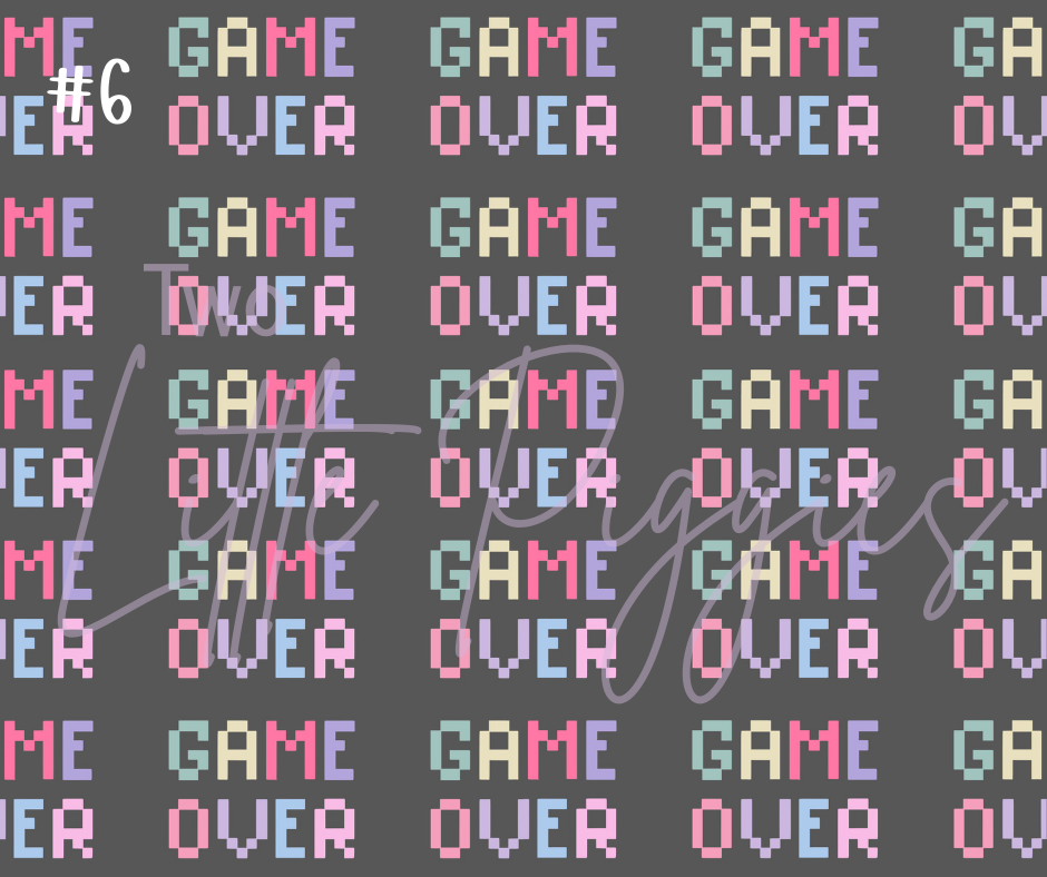 Printed Vinyl - Gamer Girl